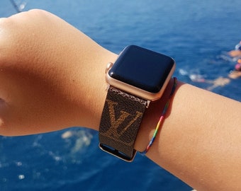 louis vuitton apple watch band real