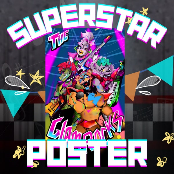 Glamrock Fnaf Poster