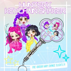 PREORDER - KPop Demon Hunters Shaker Keychain