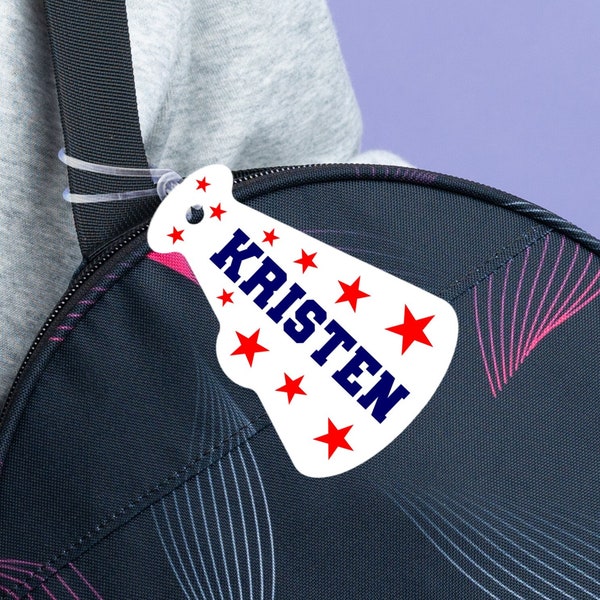 Megaphone Bag Tag Etsy