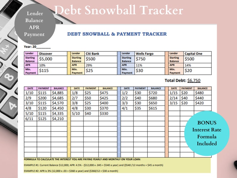 Biweekly Budget Planner Printable Budget Spreadsheet Budget Template ...