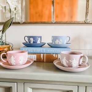 Wedgwood “Dancing Hours” Tea Cups and Saucers.