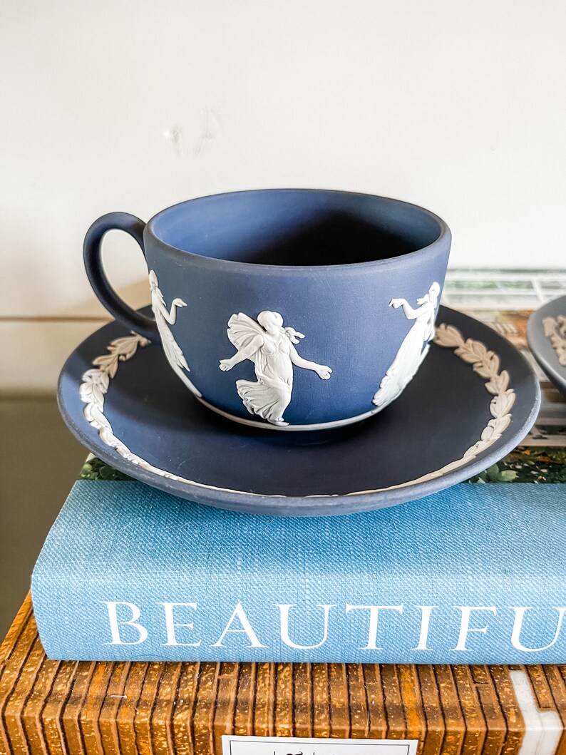 Wedgwood dancing Hours Tea Cups and Saucers. Etsy