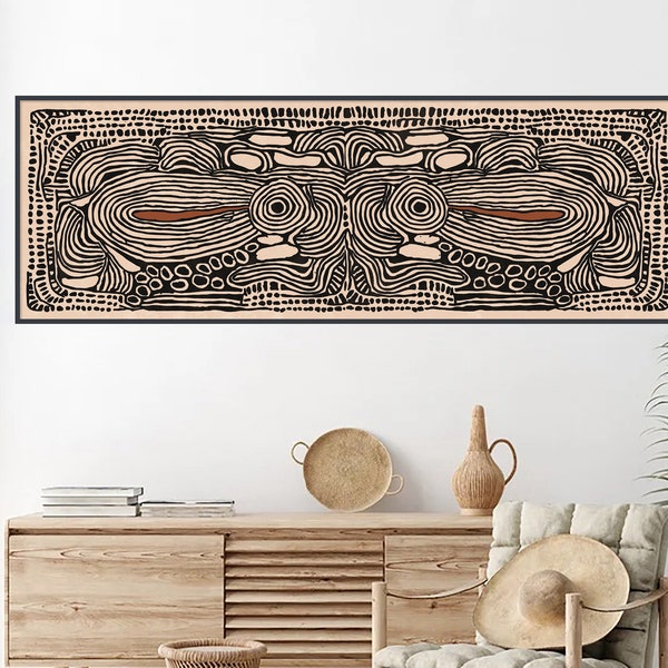 Long Skinny Wall Art Etsy