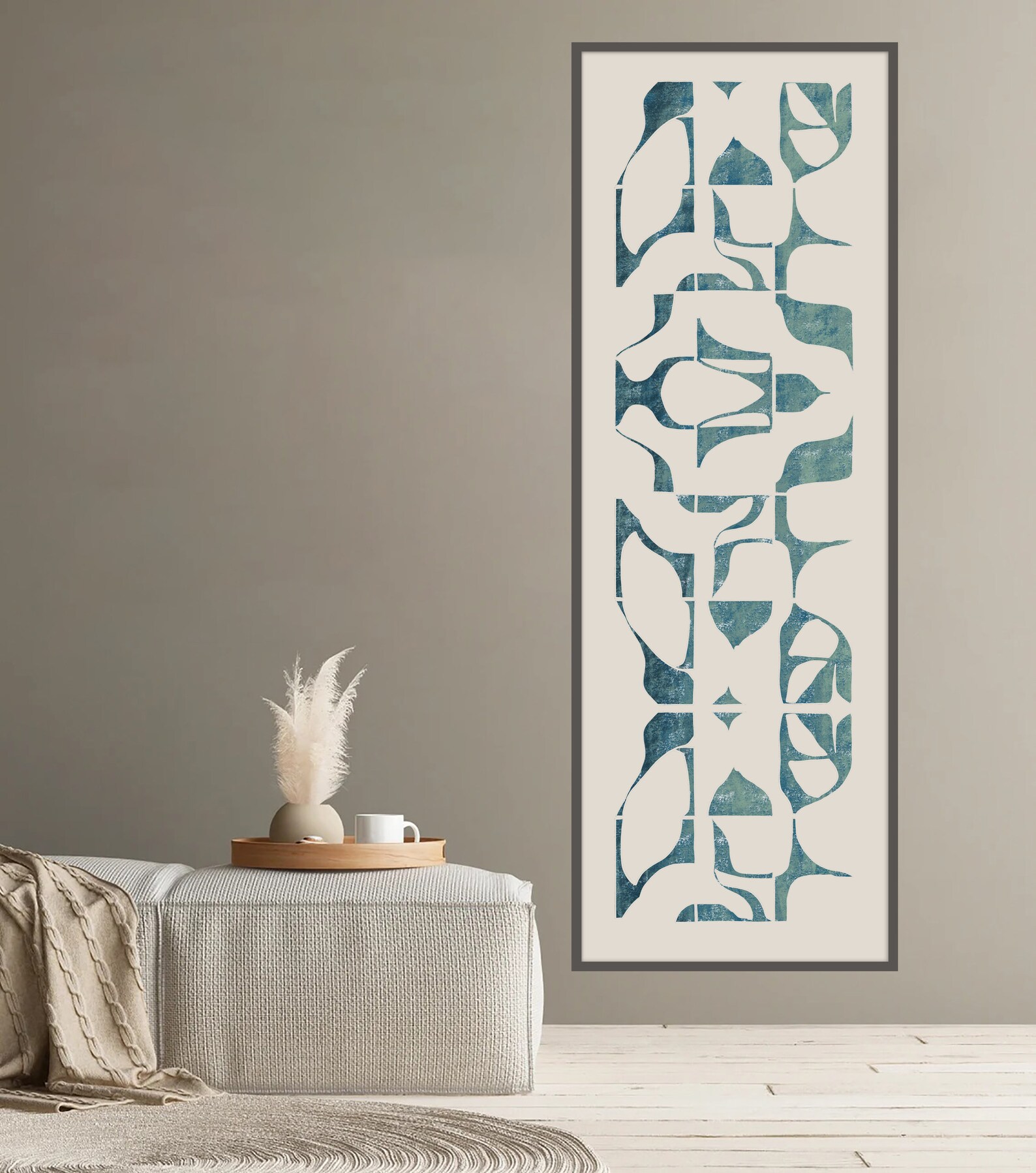 Long Horizontal Wall Art Wide Art Print Original Art Etsy