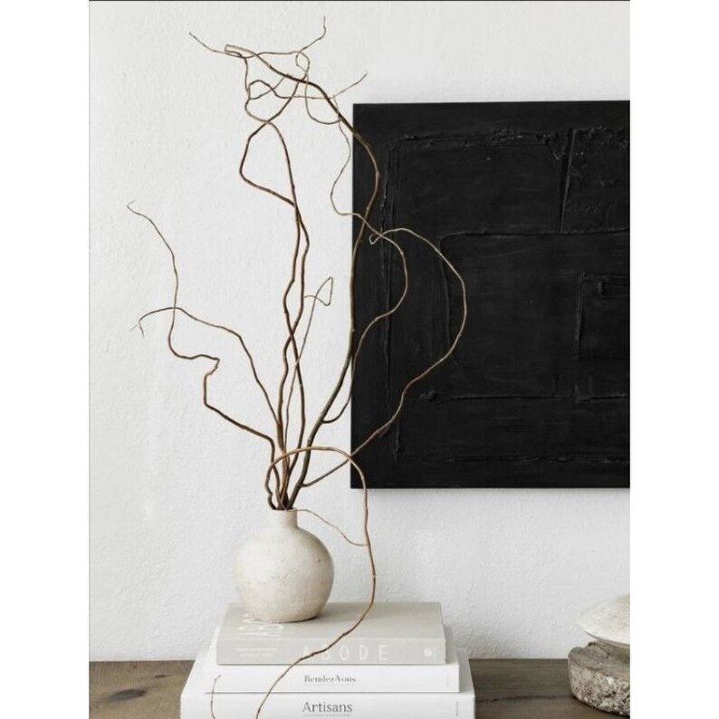 Minimal and Vintage Style, Naturally Dried Vines for Decorations, Product from Thailand image 3