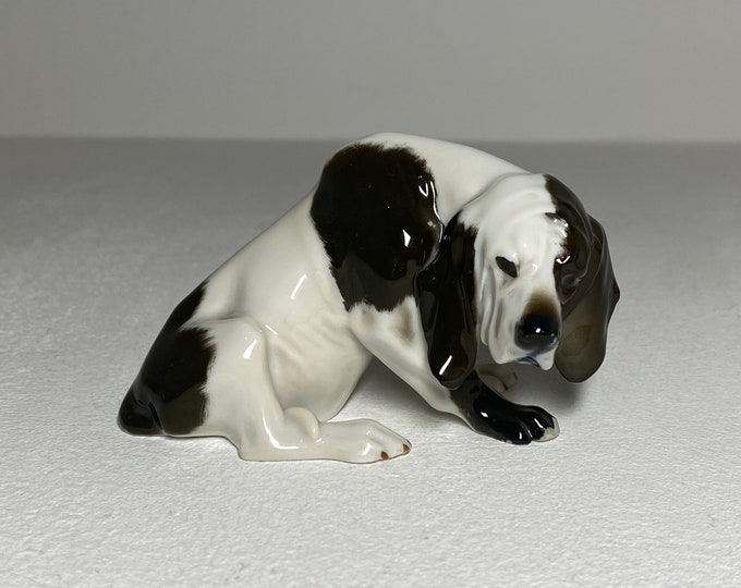 Vintage Rosenthal Porcelain Sitting Terrier Dog Figurine - Etsy
