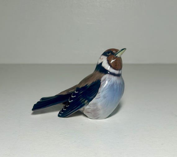 Ceramic figurine ゴールドフィンチ 鳥 GORT ゴールドフィンチ 鳥