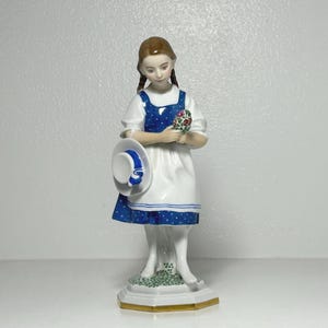 Rosenthal Figur Tiroler Mädchen Entworfen von Karl Himmelstoß