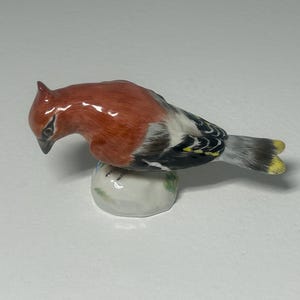 Meissen Germany Porcelain Small Figurine Bird 5 cm