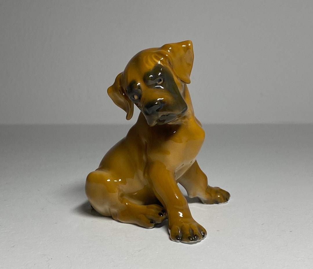 ROSENTHAL Germany Porcelain Figurine Puppy Dog Etsy