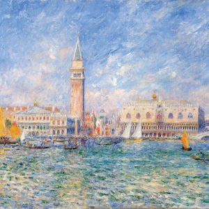 Abstract Painting Venice Sunset