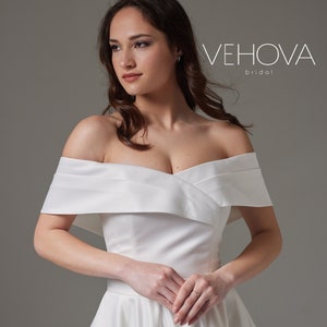Plus Size Wedding Dress Tea Length, Short Wedding Dress