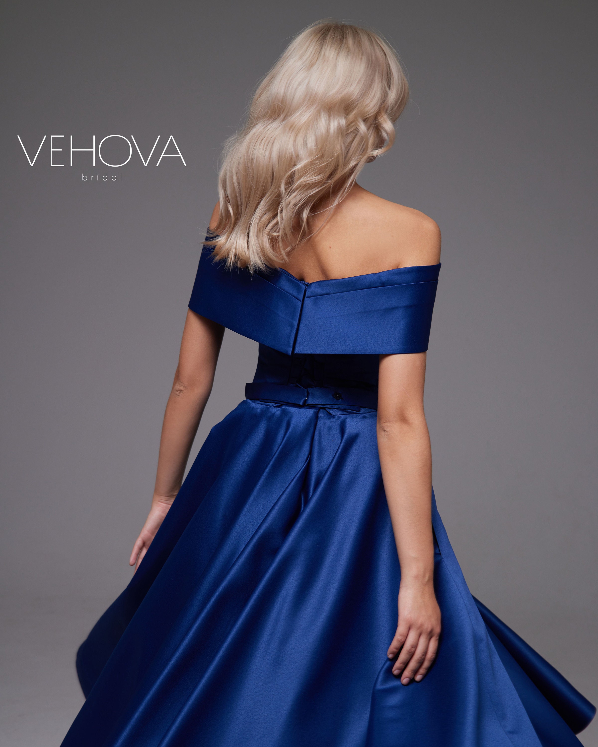 pleated maxi dress blue Halter Color:Navy* The Tulle Collection What Does Black Tie
