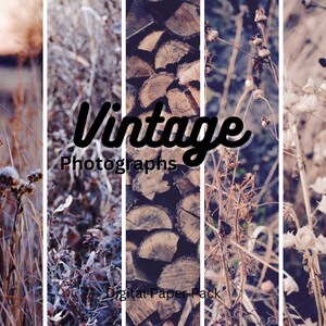 Digital Paper Pack --made with[Original Art]/Photography/Background Paper Bundle/Junk Journal Paper/Scrapbook Paper Pack