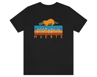 PlatypusMuerte Logo Design T-Shirt