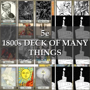 Deck of Many Things / Deck of Illusion Bundle Offer. 