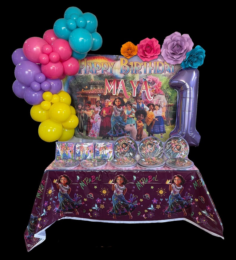 Encanto Birthday Party Supplies Etsy India