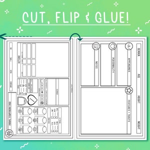 Illustrated PDF Animal Companion Card for Dungeons and Dragons 5th ...