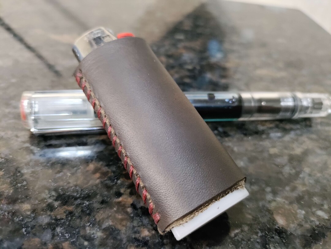 Leather Lighter Case for Bic Lighter Etsy