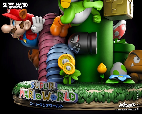 Super Mario DIORAMA COMPLETE Kit - by Wicked - High Quality
