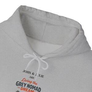 Grey Nomad Dream logo sweatshirt | vintage camper van design image 7