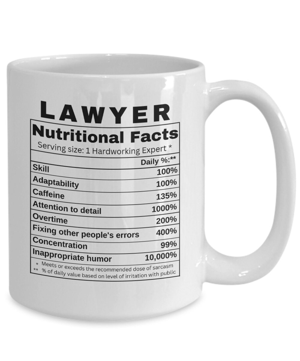 Lawyer Coffee Mug , Lawyer Gift, Law Student Gift, Lawyer Mug, Law