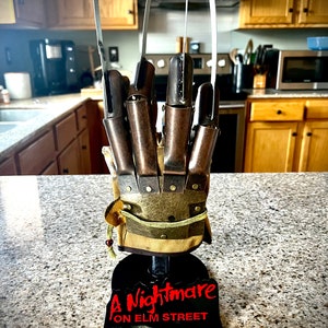 Freddy Krueger Custom Glove Stand