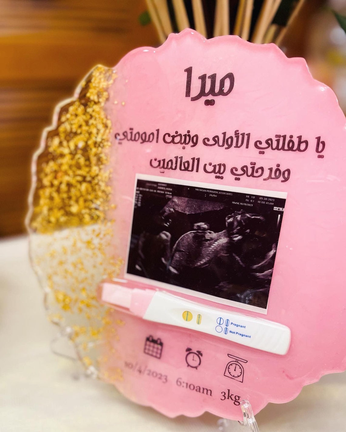 Resin Baby Keepsake/ Pregnancy Resin Keepsake Etsy Canada