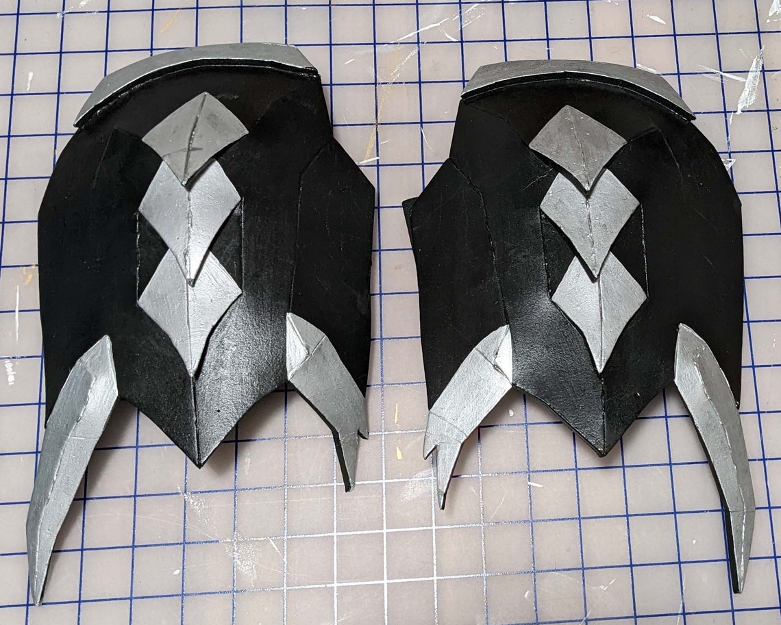 Dragon Knight Female Armor Pattern Set - Etsy