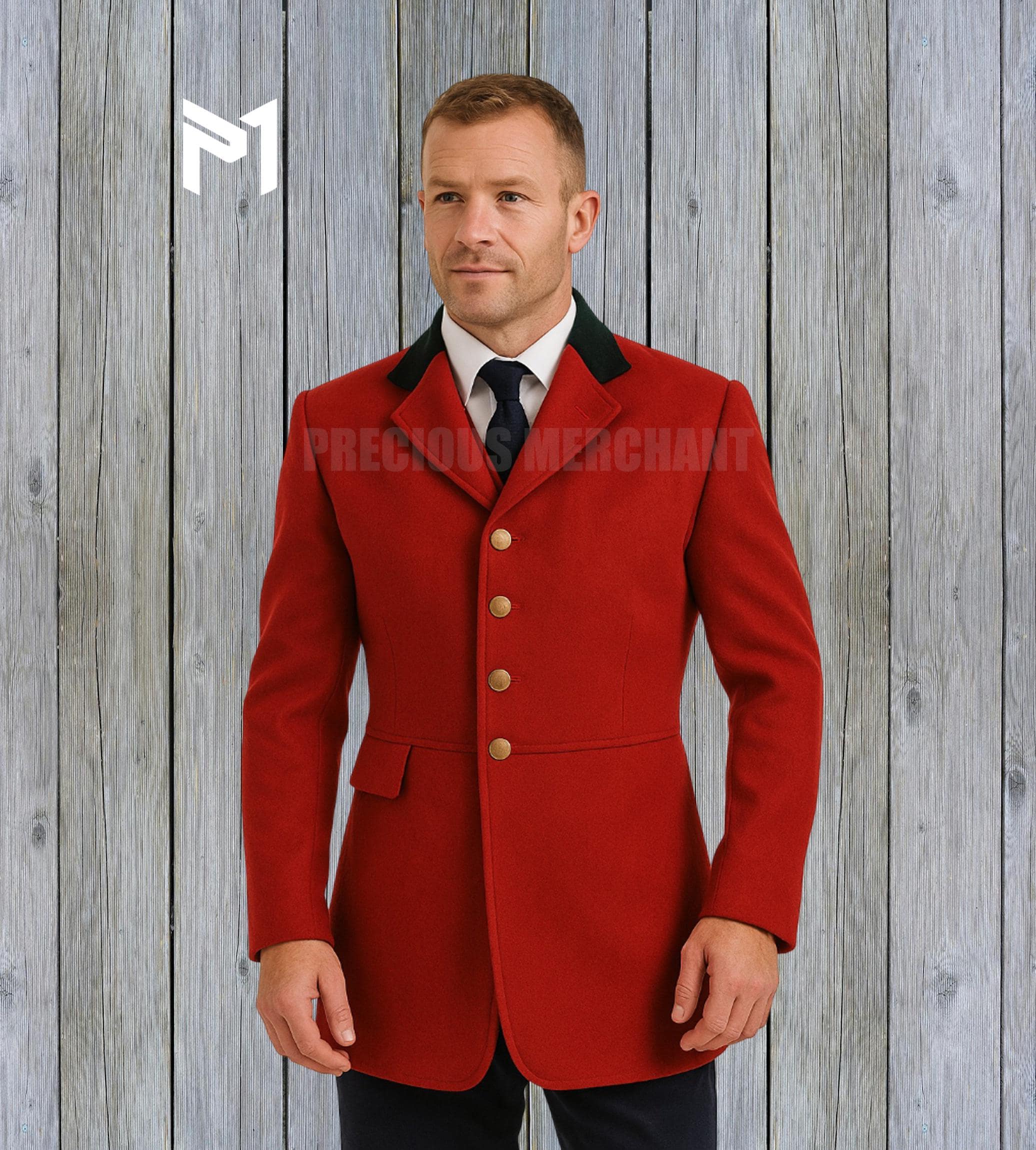 Red hunting jacket México