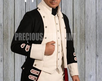 Napoleon Bonaparte Military Frock Coat - 18th Century French