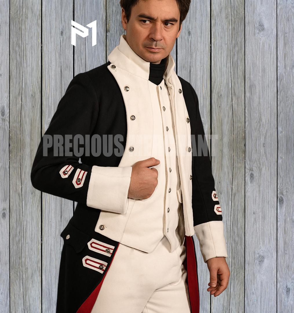 Napoleon Bonaparte Military Frock Coat - 18th Century French