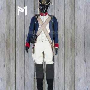 Napoleonic Royal Navy Wool Jacket: 18th Century Reenactment Coat