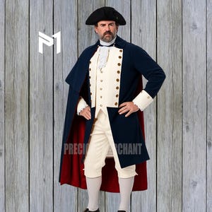 メンズ 19世紀カーキダスターコート - ウエスタンカウボーイアウトロー