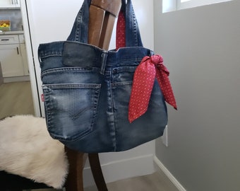 Upcycled Levi's 511 Jeans Bag