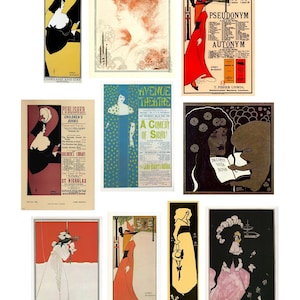 10 high res public domain colour Aubrey Beardsley images