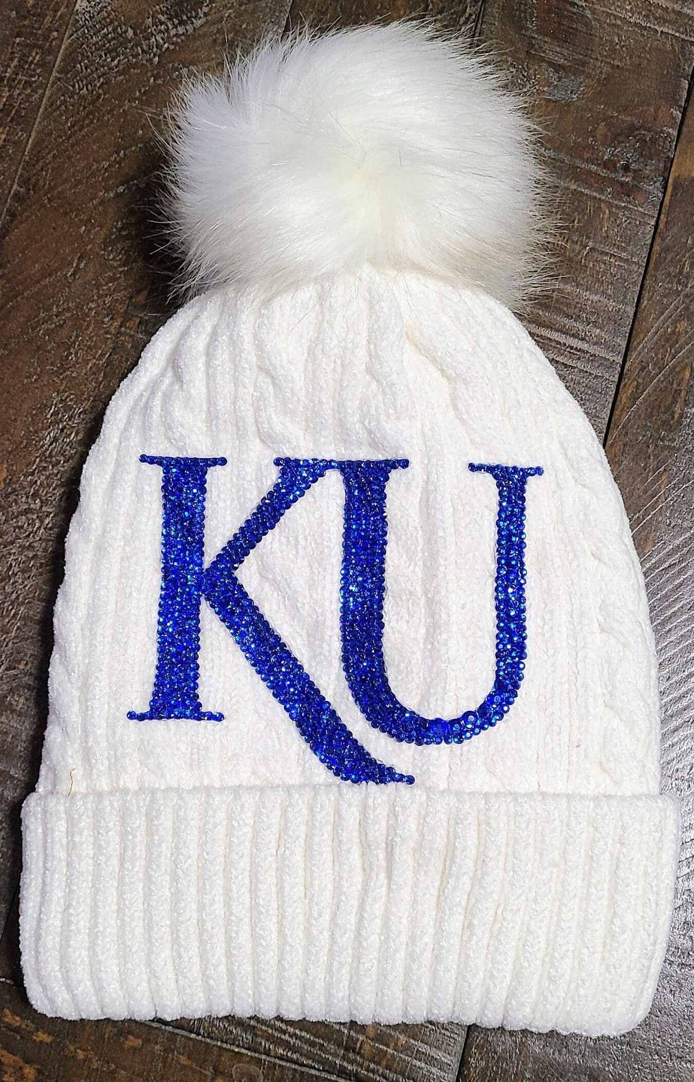 Kansas Jayhawks Ladies Bling Cap Kansas Jayhawks Hat Cap Strap Back Champion Womens Short  main image 4