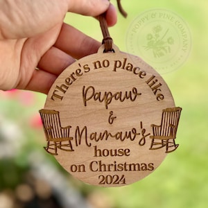 There&#39;s no place like home on Christmas 2025 Ornament | Digital