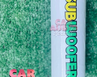 Subwoofer Yinlong Lithium Battery Wrap Decal