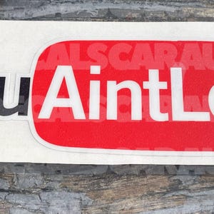 You AintLoud Decal