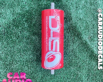 D4S Down4Sound Red Yinlong Lithium Battery Wrap Decal