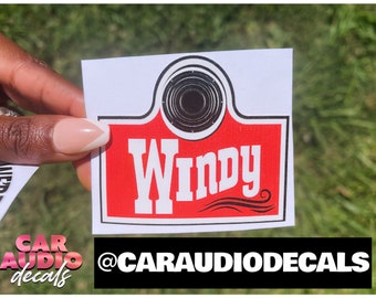 Windy Parody Decal