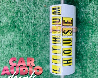 Lithium House Lithium Battery Wrap Decal