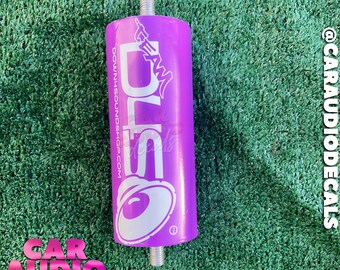 D4S Down4Sound Purple Yinlong Lithium Battery Wrap Decal