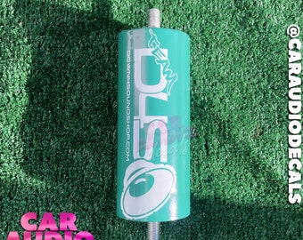 D4S Down4Sound Teal Yinlong Lithium Battery Wrap Decal