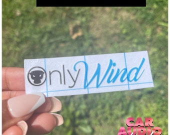 Only Wind Decal