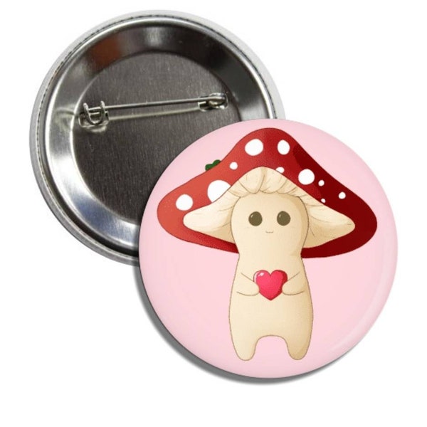 Mushroom Pin Etsy