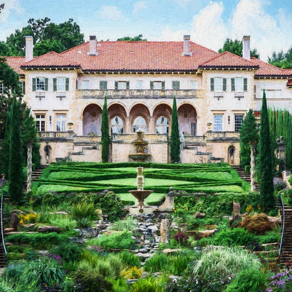 Tulsa Art Print, Tulsa Philbrook, Tulsa Photo, Tulsa Philbrook Art, Tulsa Wall Decor, Tulsa Oklahoma Art, Tulsa Print, Tulsa Philbrook Print