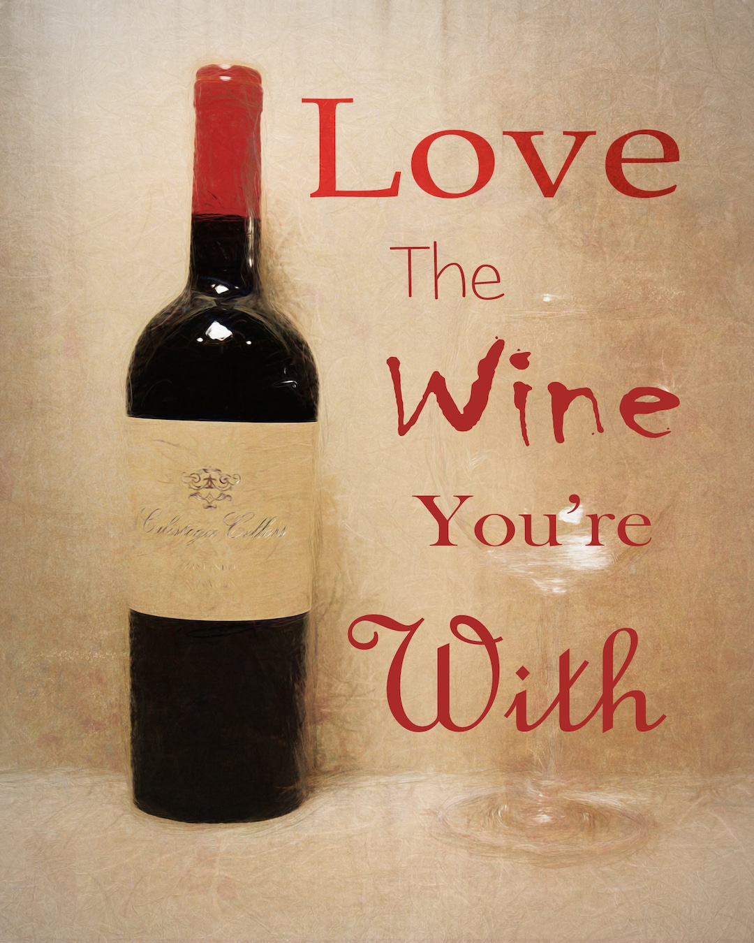 Wine Wall Art, Wine Art, Wine Art Print, Wine Lover, Wine Canvas, Wine ...